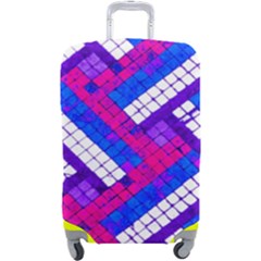 Pop Art Mosaic Luggage Cover (large) by essentialimage365