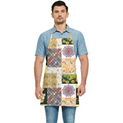 Yellow Aesthetics Kitchen Apron by designsbymallika