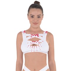 All You Need Is Love Bandaged Up Bikini Top by DinzDas