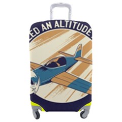 Airplane - I Need Altitude Adjustement Luggage Cover (medium) by DinzDas