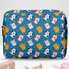 Funny Pets Make Up Pouch (large) by SychEva