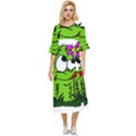 Cactus Double Cuff Midi Dress View1