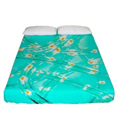 Pop Art Neuro Light Fitted Sheet (queen Size) by essentialimage365