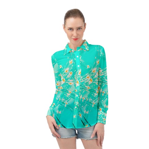 Pop Art Neuro Light Long Sleeve Chiffon Shirt by essentialimage365