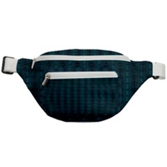 Teal Stripes Fanny Pack by JustJoArt