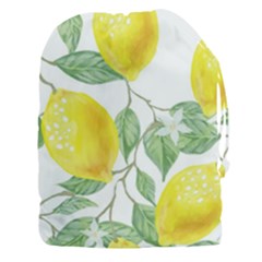 Vintage Lemons Drawstring Pouch (3xl) by SomethingForEveryone