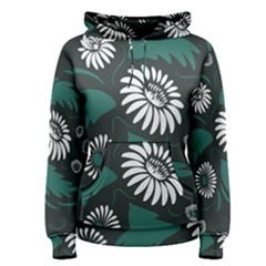 Folk Flowers Pattern Women s Pullover Hoodie by Eskimos