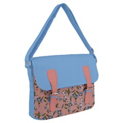 Flower Peach Blossom Buckle Messenger Bag by flowerland