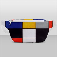 Composition A By Piet Mondrian Waist Bag  by maximumstreetcouture