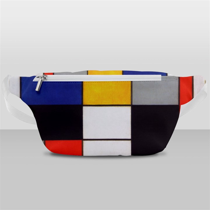 Composition A By Piet Mondrian Waist Bag 