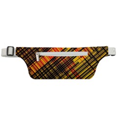 Root Humanity Orange Yellow And Black Active Waist Bag by WetdryvacsLair