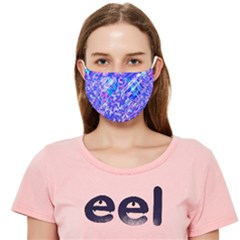 Root Humanity Bar And Qr Code Combo In Purple And Blue Cloth Face Mask (adult) by WetdryvacsLair