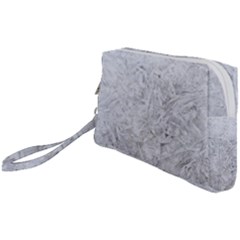 White Frost Wristlet Pouch Bag (small) by SomethingForEveryone