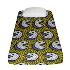 Memphis-seamless4-[converted5]redbubble8192 Fitted Sheet (single Size) by elchino