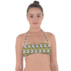 Memphis-seamless4-[converted5]redbubble8192 Halter Bandeau Bikini Top by elchino