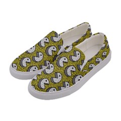 Memphis-seamless4-[converted5]redbubble8192 Women s Canvas Slip Ons by elchino