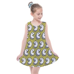 Memphis-seamless4-[converted5]redbubble8192 Kids  Summer Dress by elchino