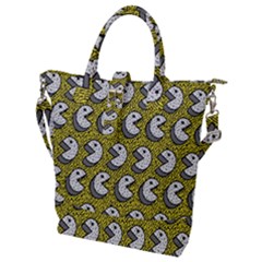 Memphis-seamless4-[converted5]redbubble8192 Buckle Top Tote Bag by elchino