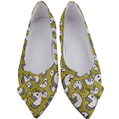 Memphis-seamless4-[converted5]redbubble8192 Women s Bow Heels by elchino