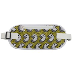 Memphis-seamless4-[converted5]redbubble8192 Rounded Waist Pouch by elchino