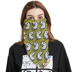 Memphis-seamless4-[converted5]redbubble8192 Face Covering Bandana (triangle) by elchino