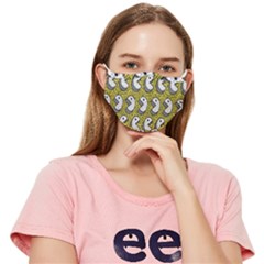 Memphis-seamless4-[converted5]redbubble8192 Fitted Cloth Face Mask (adult) by elchino