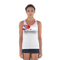 Untitled Design (5) Photo 1607517624237 Sport Tank Top  by Basab896