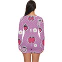 Juicy Strawberries Long Sleeve Boyleg Swimsuit View4