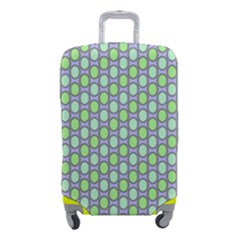 Soft Pattern Aqua Luggage Cover (small) by PatternFactory