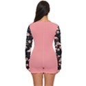 Flamingo Long Sleeve Boyleg Swimsuit View4