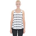 Athletic Running Graphic Silhouette Pattern Piece Up Tank Top View1