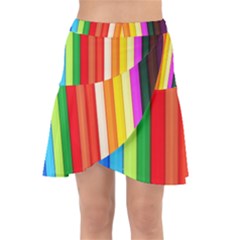 Ultimate Pencil Skirt Wrap Front Skirt by hullstuff