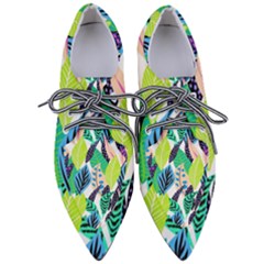 Colorfull Pointed Oxford Shoes by Sparkle