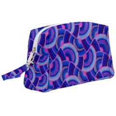 Digital Waves Wristlet Pouch Bag (large) by Sparkle