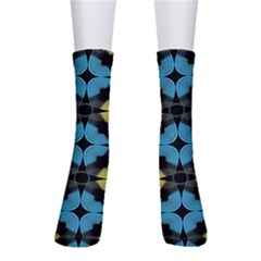 Digital Floral Men s Crew Socks by Sparkle