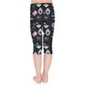 Pastel Goth Witch Kids  Capri Leggings  View2