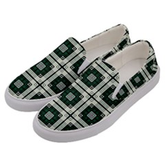 Pattern-design-texture-fashion Men s Canvas Slip Ons by Sudhe