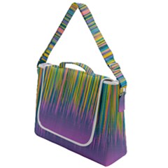 Background-colorful-texture-bright Box Up Messenger Bag by Sudhe