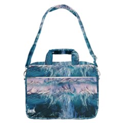 Sea-waves-ocean-water-beach-surf Macbook Pro Shoulder Laptop Bag (large) by Sudhe