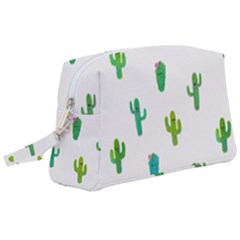 Funny Cacti With Muzzles Wristlet Pouch Bag (large) by SychEva