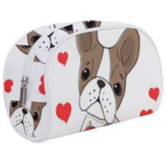 French Bulldog Hearts Make Up Case (medium) by SomethingForEveryone