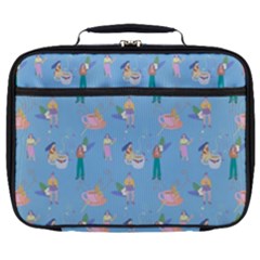 Beautiful Girls With Drinks Full Print Lunch Bag by SychEva