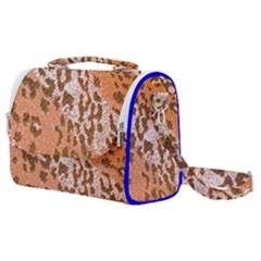 Leopard-knitted Satchel Shoulder Bag by skindeep