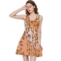 Leopard-knitted Inside Out Racerback Dress View1