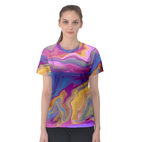 Flow Women s Sport Mesh Tee by kiernankallan