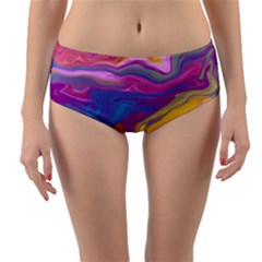 Flow Reversible Mid-waist Bikini Bottoms by kiernankallan