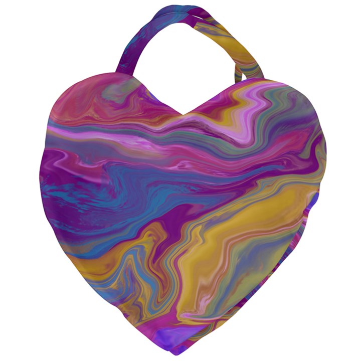 Flow Giant Heart Shaped Tote