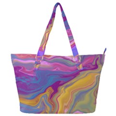 Flow Full Print Shoulder Bag by kiernankallan