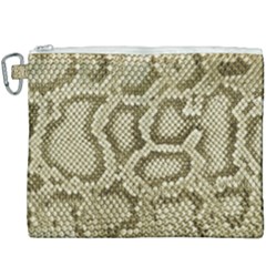 Leatherette Snake 4 Canvas Cosmetic Bag (xxxl) by skindeep