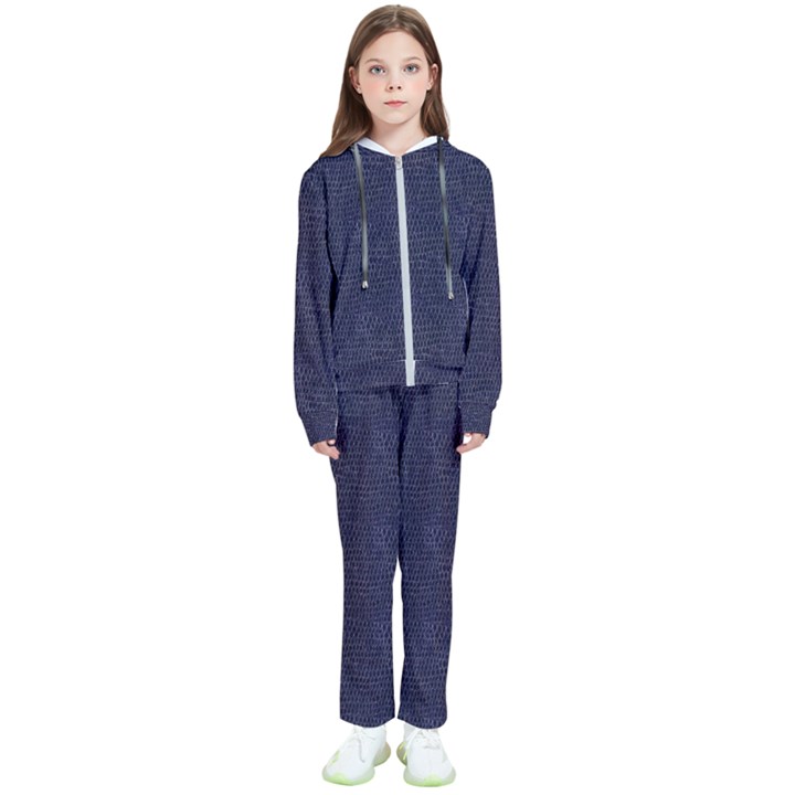 Leatherette 3 Kids  Tracksuit